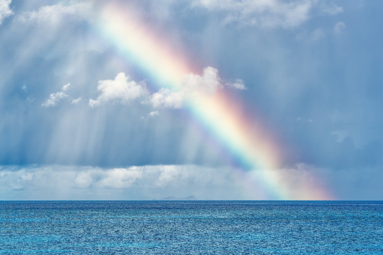 sea, rainbow, rainfall-7039471.jpg